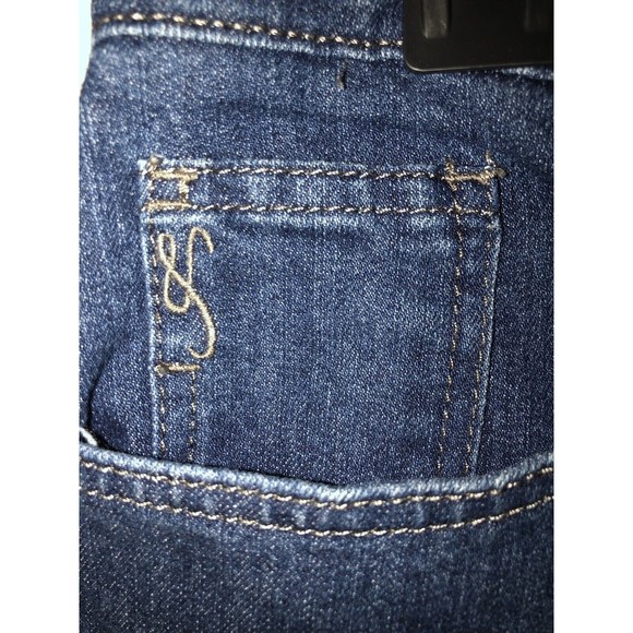 Style & Co Womens Size 10 Straight Leg Pockets Denim Blue Jeans - Picture 2 of 5